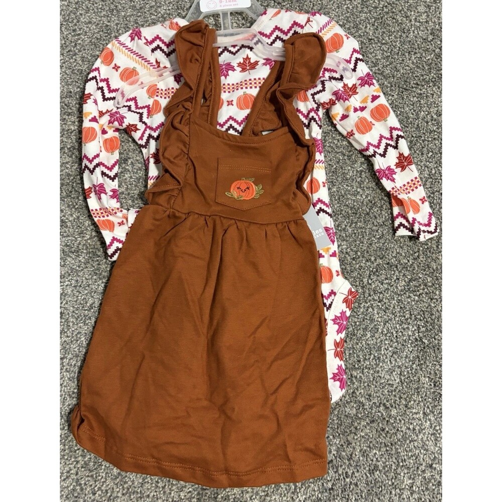 Baby Girl Fall Outfit Size 9/12 NWT
